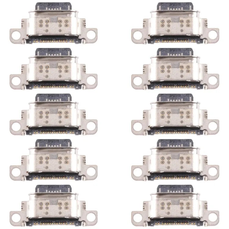 USB-C oplaadpoort-connectors voor Samsung Galaxy Quantum 2 SM-A826 (10 stuks)