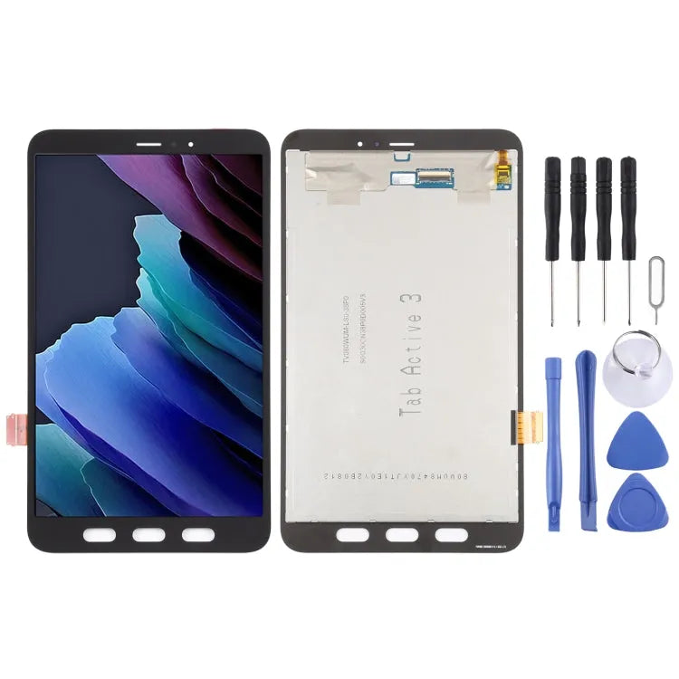 Origineel LCD-scherm met digitizer voor Samsung Galaxy Tab Active3 SM-T575 SM-T577 LTE (zwart)