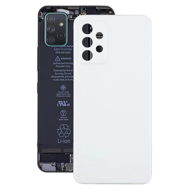 Achterklep voor Samsung Galaxy A72 4G SM-A725F (wit)