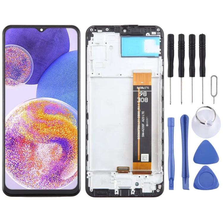 OEM LCD-scherm met frame voor Samsung Galaxy A23 4G SM-A235F