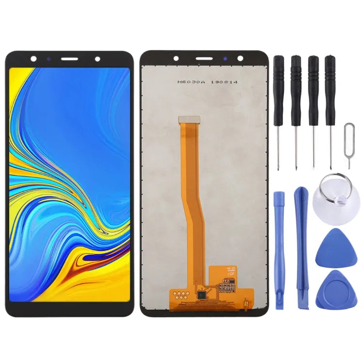 Incell LCD-scherm met digitizer voor Samsung Galaxy A7 (2018) A750F DS A750G A750FN DS (zwart)
