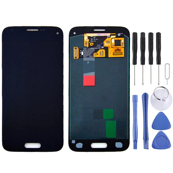 Origineel LCD-scherm met aanraakpaneel voor Samsung Galaxy S5 mini G800 G800F G800A G800HQ G800H G800M G800R4 G800Y (zwart)