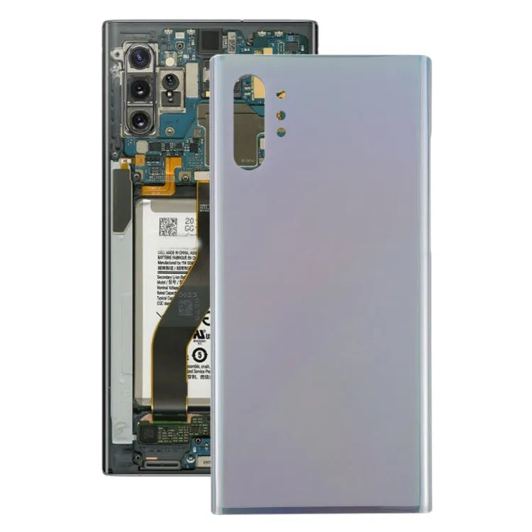 Batterij back cover voor Samsung Galaxy Note10+ (zilver)
