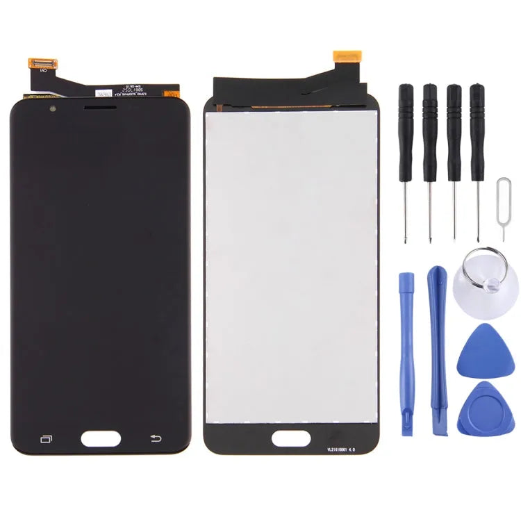 Origineel LCD-scherm met digitizer voor Samsung Galaxy On7 2016 G6100 en J7 Prime G610 (zwart)