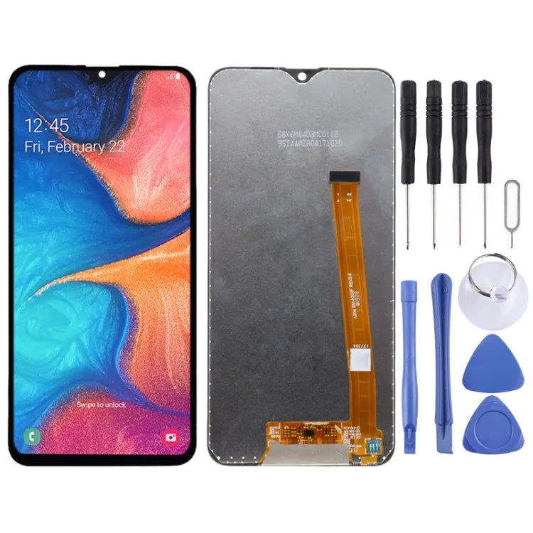 Origineel Super AMOLED-scherm met digitizer voor Samsung Galaxy A20e