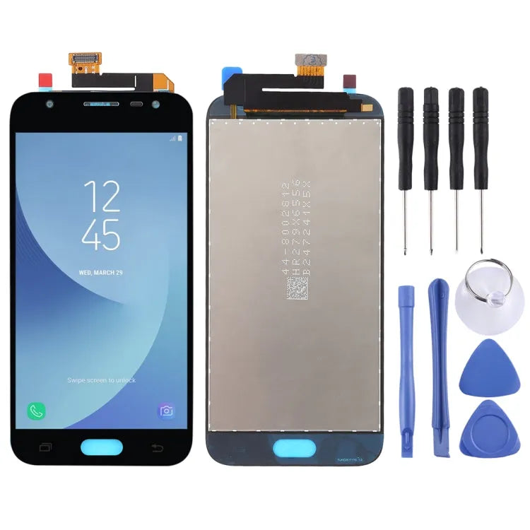 Origineel LCD-scherm met digitizer voor Samsung Galaxy J3 (2017) J330F/DS J330G/DS (zwart)