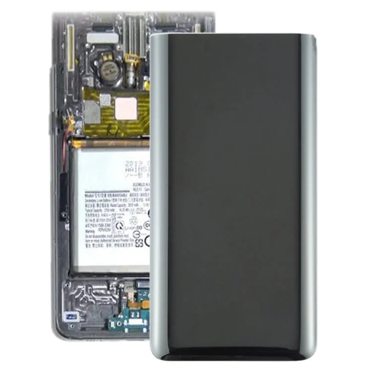 Achterkant behuizing voor Samsung Galaxy A80 (zwart)