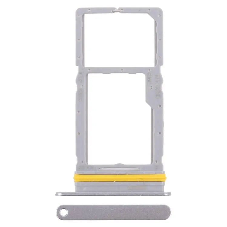 Originele SIM-kaartlade en Micro SD-kaartlade voor Samsung Galaxy A17 5G SM-A176B (zilver)