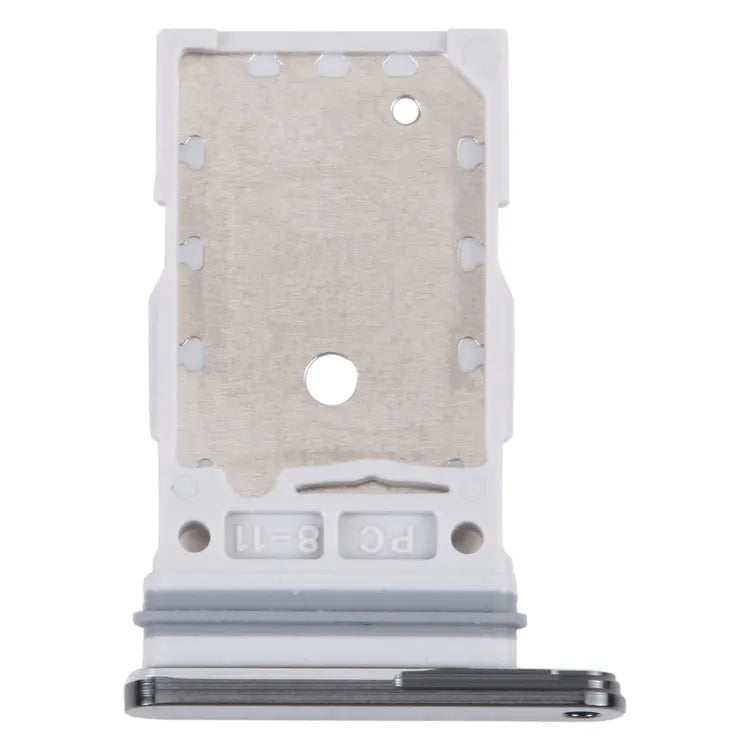 Originele SIM-kaartlade dubbel voor Samsung Galaxy S23 Ultra SM-S918B (zwart)
