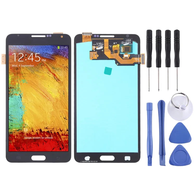 OLED LCD-schermdigitizer volledige montage voor Samsung Galaxy Note 3 N9000 3G en N9005 3G LTE (zwart)