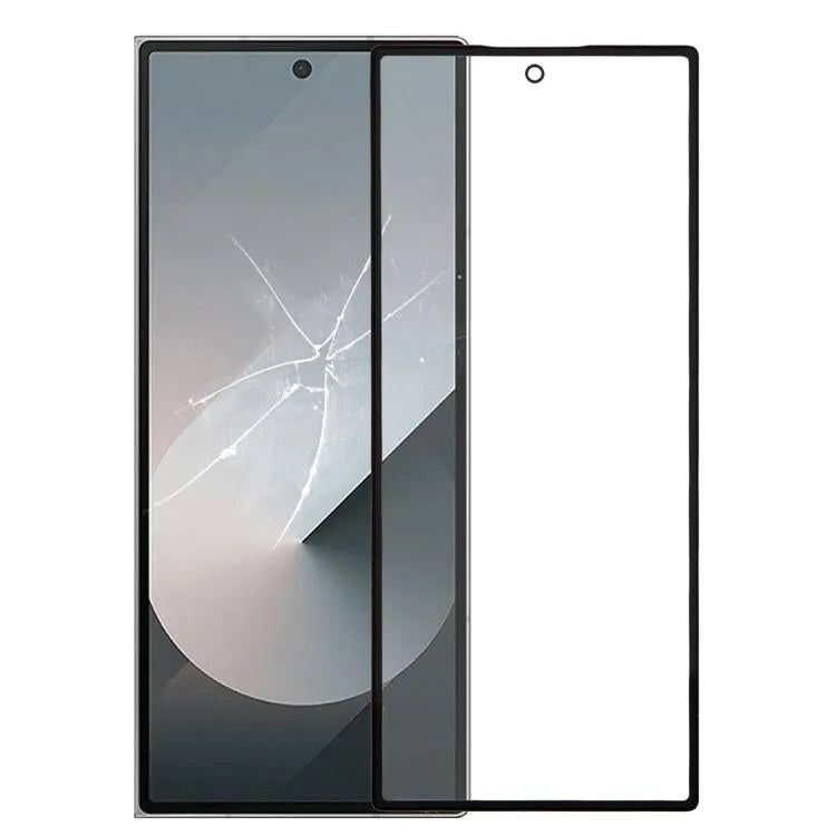 Buitenste glaslens secundair scherm met OCA-lijm voor Samsung Galaxy Z Fold6 SM-F956B
