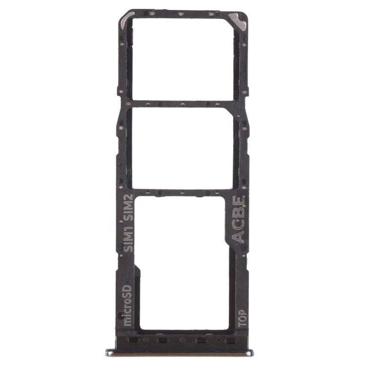 SIM-kaartlade met Micro SD-houder voor Samsung Galaxy A32 SM-A325 (zwart)