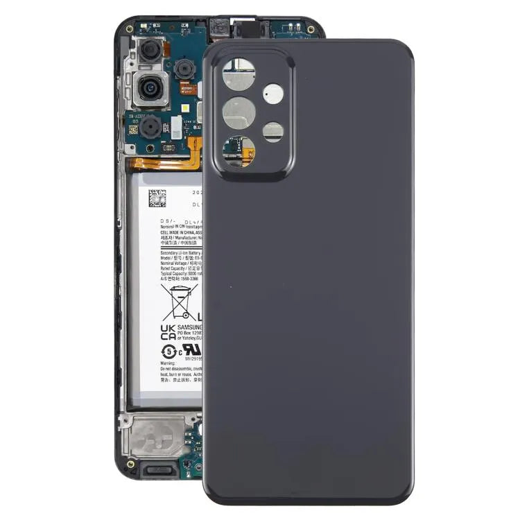 Achterklep voor Samsung Galaxy A23 4G SM-A235F (zwart)