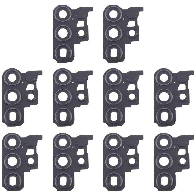 Achtercamera lenskap voor Samsung Galaxy S23 Ultra SM-S918B (10 stuks, zwart)