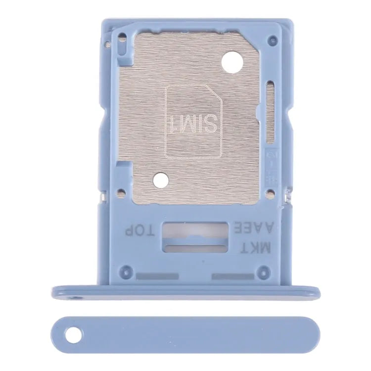 Originele SIM-kaarthouder en SIM/Micro SD-kaarthouder voor Samsung Galaxy A15 4G SM-A155F (blauw)