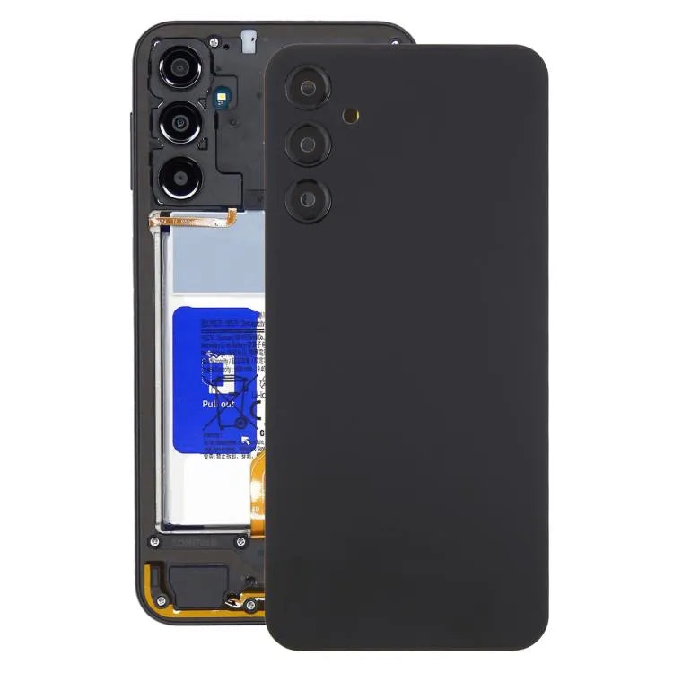 Batterijachterklep met cameralensframe voor Samsung Galaxy A24 SM-A245 (zwart)