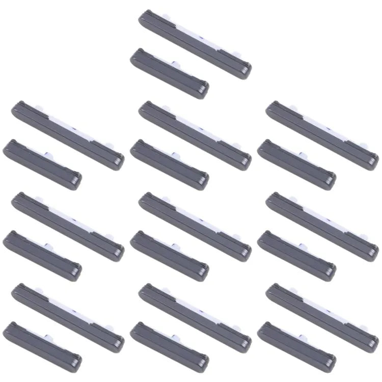 Aan/uit-knop en volumeknoppen 10 sets voor Samsung Galaxy S26 SM-S942B (zwart)