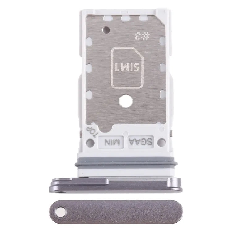 Originele SIM-kaarthouder voor Samsung Galaxy S23 FE SM-S711B (grijs)