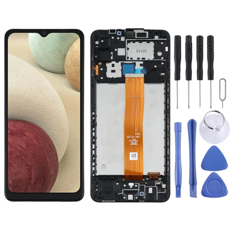 Origineel LCD-scherm met digitizer en frame voor Samsung Galaxy A12 4G SM-A125F
