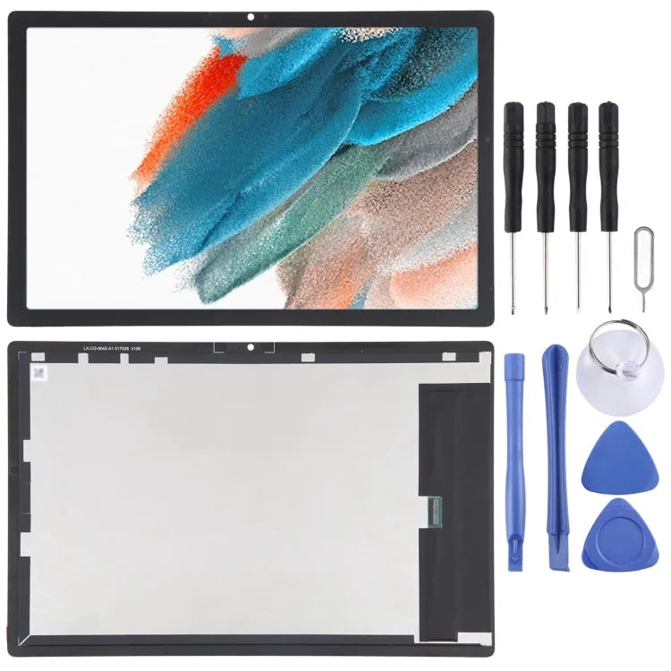 Origineel LCD-scherm met digitizer volledige montage voor Samsung Galaxy Tab A8 10,5 inch SM-X200 SM-X205 (2021)