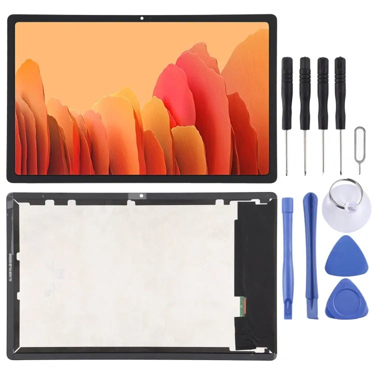 Origineel LCD-scherm met digitizer volledige montage voor Samsung Galaxy Tab A7 10,4 inch SM-T500 (2020, zwart)
