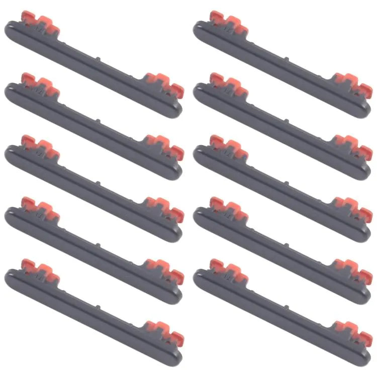 Volumeknoppen 10 stuks voor Samsung Galaxy A17 4G SM-A175F (zwart)