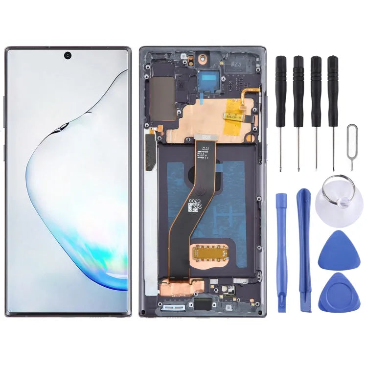 OLED LCD-schermdigitizer met frame voor Samsung Galaxy Note10+ SM-N975