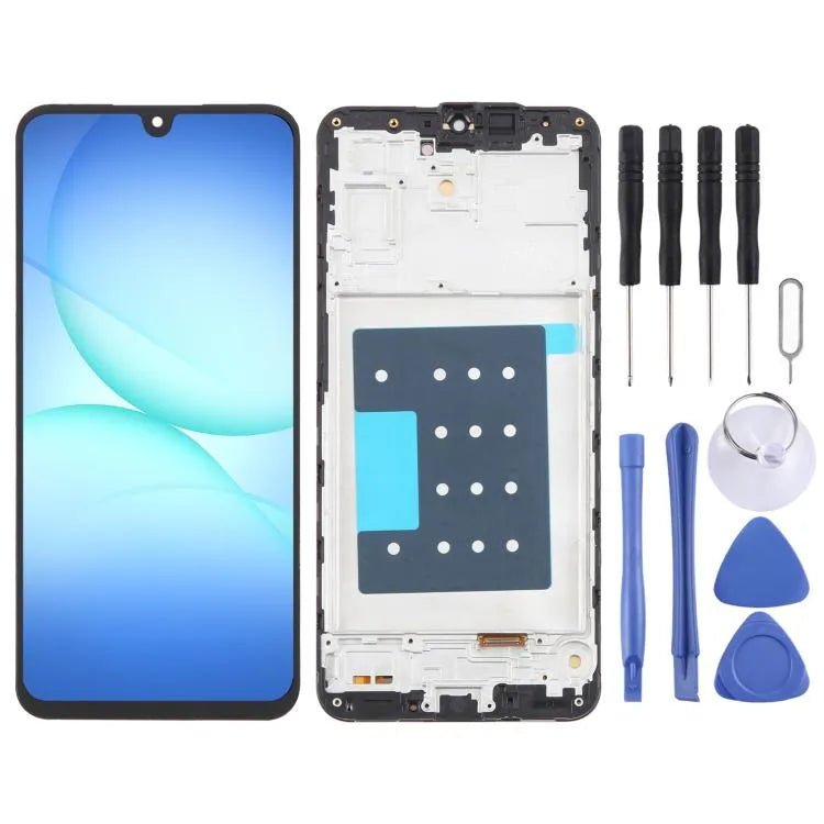 OLED LCD-schermdigitizer met frame voor Samsung Galaxy A17 5G SM-A176B