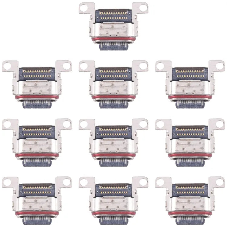 Originele oplaadpoortconnector voor Samsung Galaxy S23 FE SM-S711B (10 stuks)