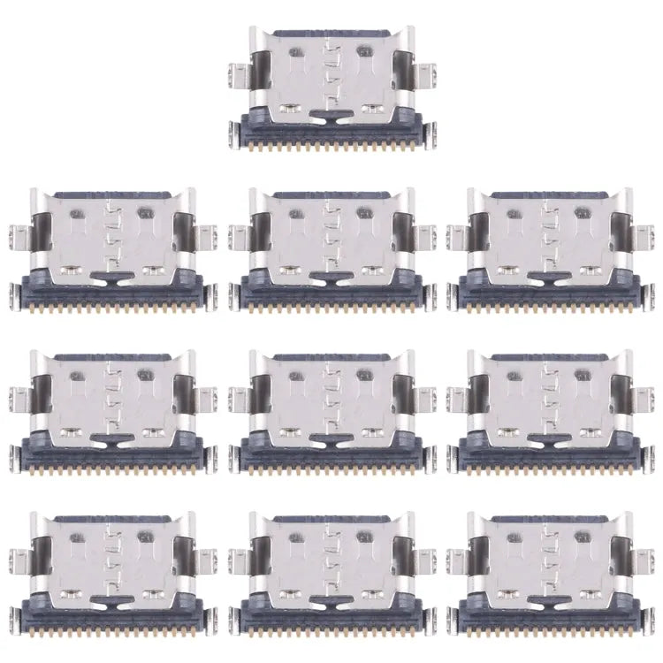 Originele oplaadpoortconnector voor Samsung Galaxy M34 5G SM-M346B (10 stuks)