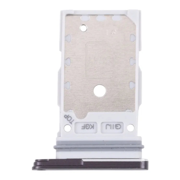 Originele dubbele SIM-kaartlade voor Samsung Galaxy S21 FE 5G SM-G990B (zwart)