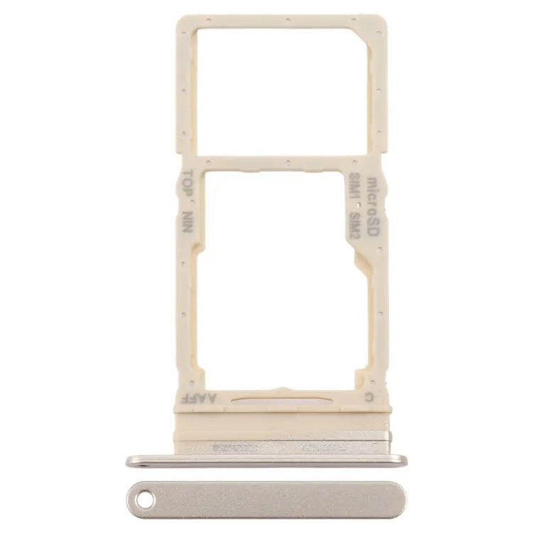 Originele SIM-kaartlade en SIM/Micro SD-kaartlade voor Samsung Galaxy A16 5G SM-A166B (goud)