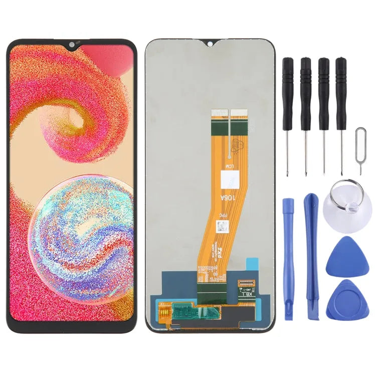 PLS origineel LCD-scherm met digitizer volledige montage voor Samsung Galaxy A04e SM-A042