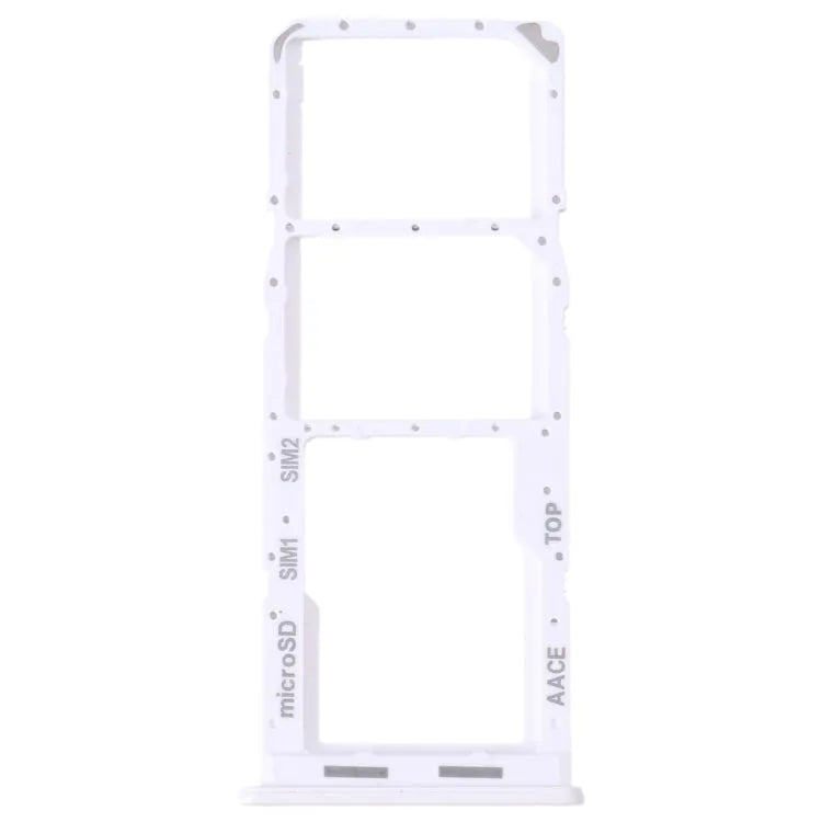 Originele SIM + SIM + Micro SD-kaartlade voor Samsung Galaxy A13 SM-A135 (wit)