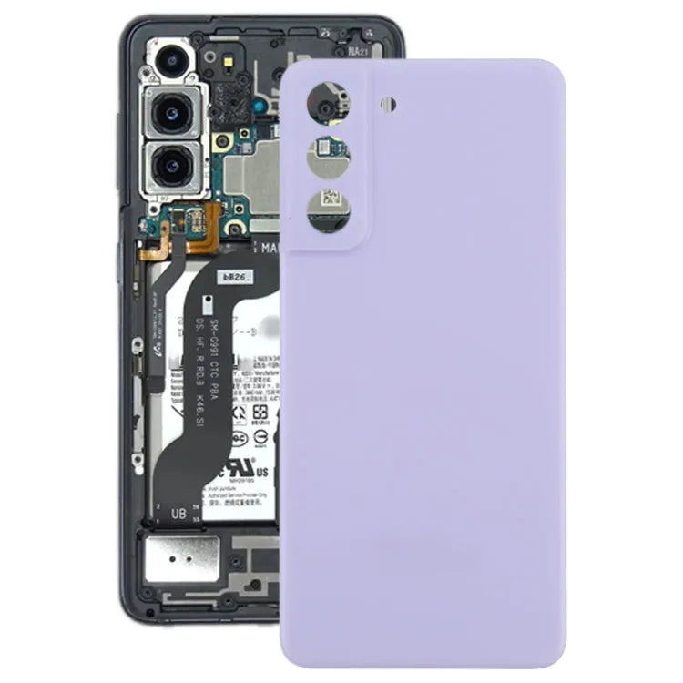 Batterijachterklep voor Samsung Galaxy S21 FE 5G SM-G990B (paars)
