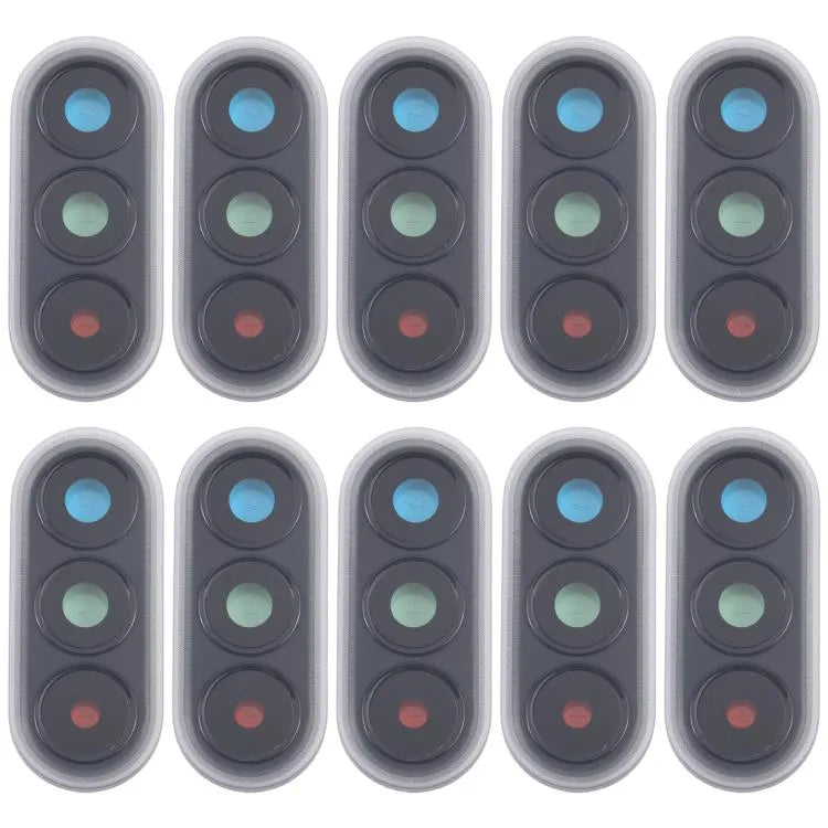 10 stuks achtercamera-lensbeschermers voor Samsung Galaxy A57 SM-A576B (zwart)