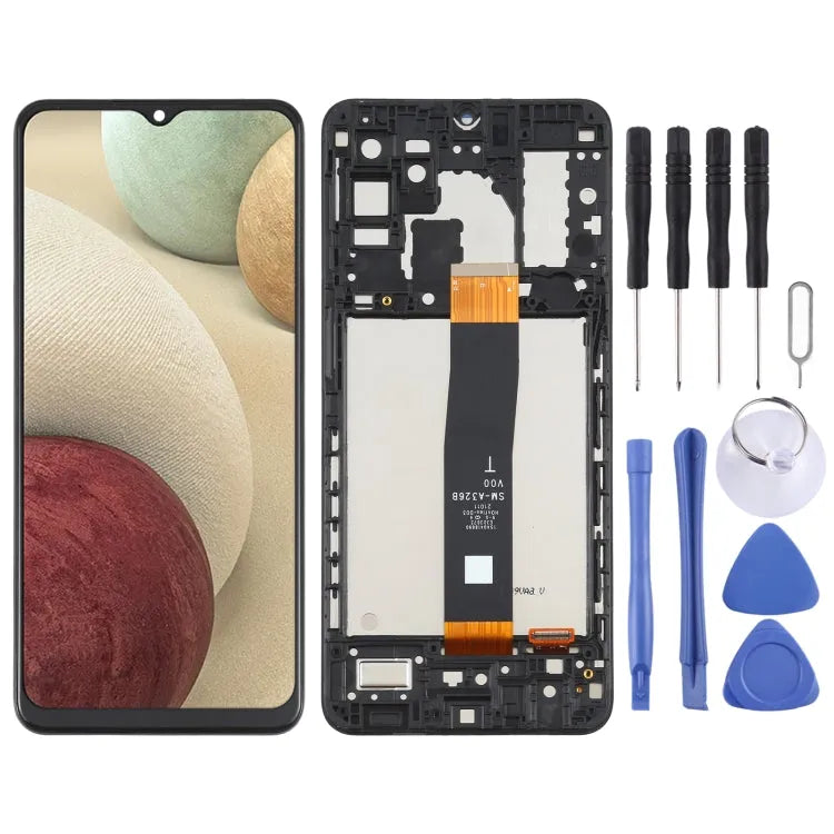 Origineel LCD-schermdigitizer met frame voor Samsung Galaxy A32 5G SM-A326