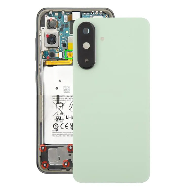 Originele batterijachterklep met cameralensframe voor Samsung Galaxy A36 SM-A366B (groen)
