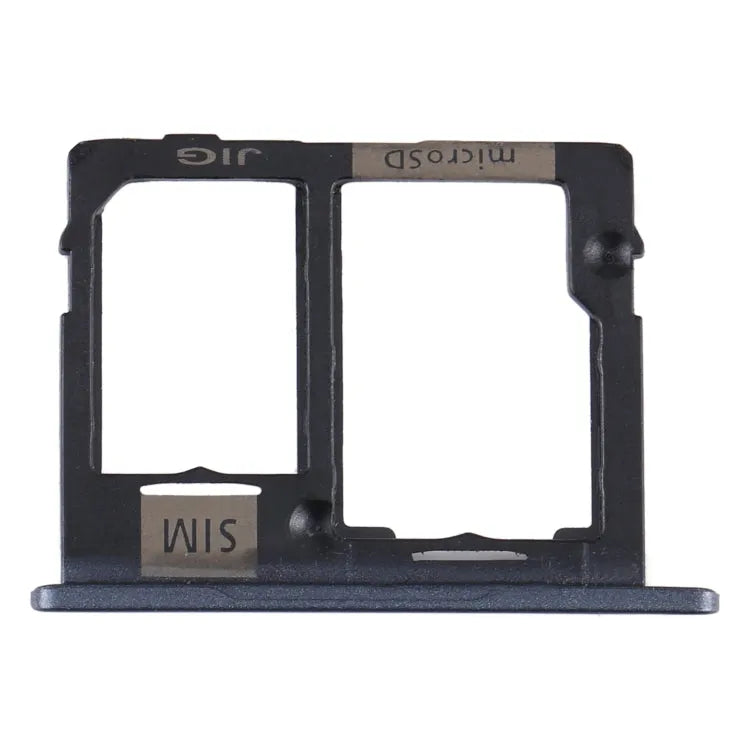 SIM-kaartlade en Micro SD-kaartlade voor Samsung Galaxy Tab A 10.1 inch SM-T515 (2019, zwart)