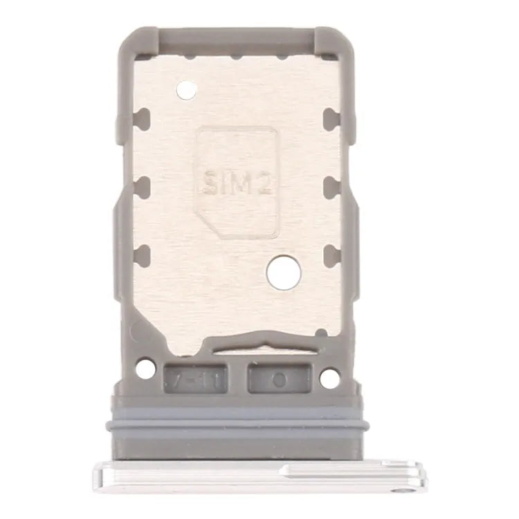 SIM-kaarthouder voor Samsung Galaxy S21 S21+ S21 Ultra (zilver)
