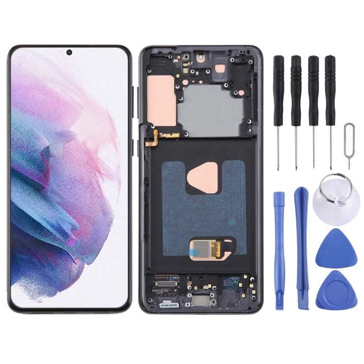 OLED LCD-scherm met digitizer en frame voor Samsung Galaxy S21+ 5G SM-G996B