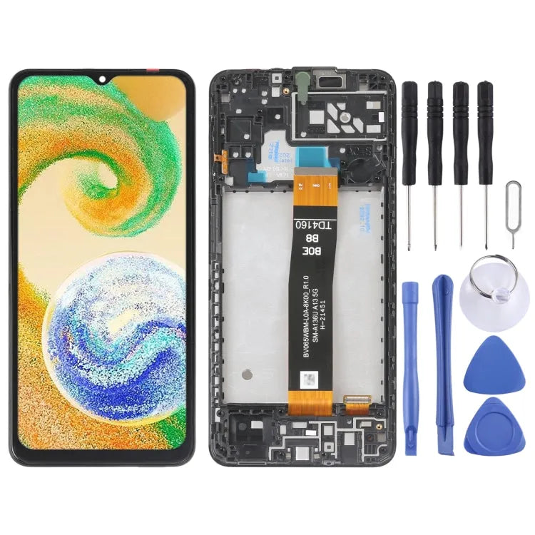 Origineel LCD-scherm met digitizer en frame voor Samsung Galaxy A04s SM-A047
