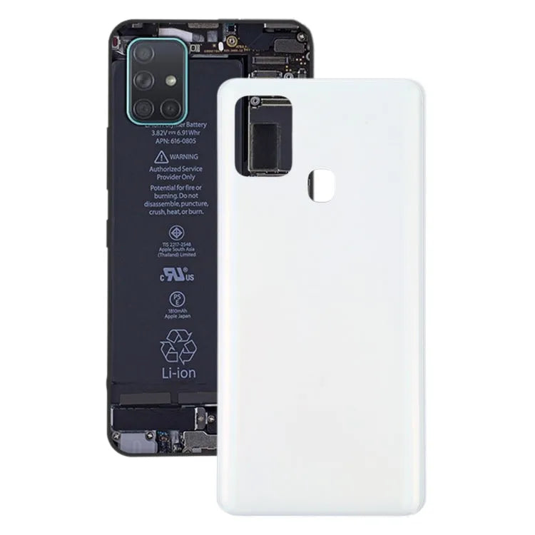 Batterij-achterkant voor Samsung Galaxy A21s (wit)