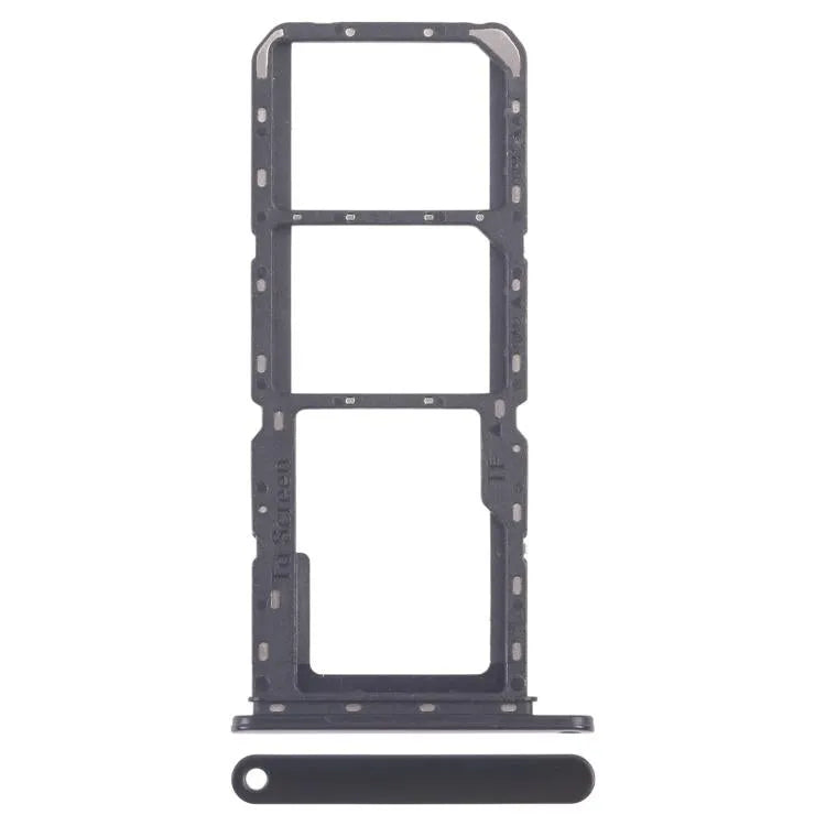 Originele SIM- en Micro SD-kaartlade voor Samsung Galaxy A14 5G SM-A146P (zwart)