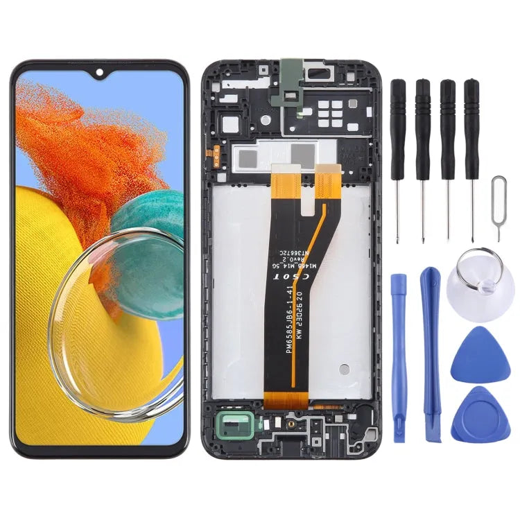 Origineel LCD-scherm met digitizer en frame voor Samsung Galaxy M14 SM-M146B