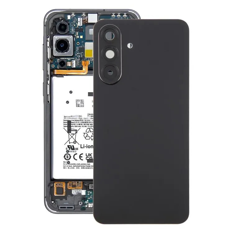Originele batterijachterklep met cameralensframe (zwart) voor Samsung Galaxy A56 SM-A566B