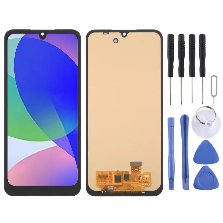 OLED LCD-scherm met digitizer (volledige montage) voor Samsung Galaxy F16 SM-E166P 6,46 inch