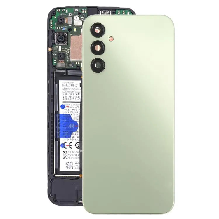 Batterijachterklep met cameralensframe (groen) voor Samsung Galaxy A14 5G SM-A146B