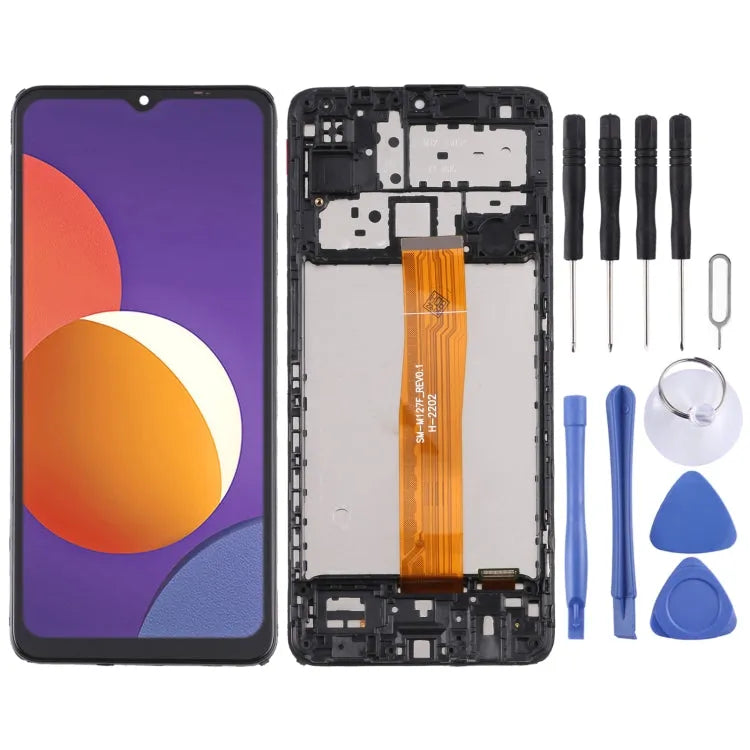 Origineel LCD-scherm met digitizer en frame voor Samsung Galaxy M12 SM-M127