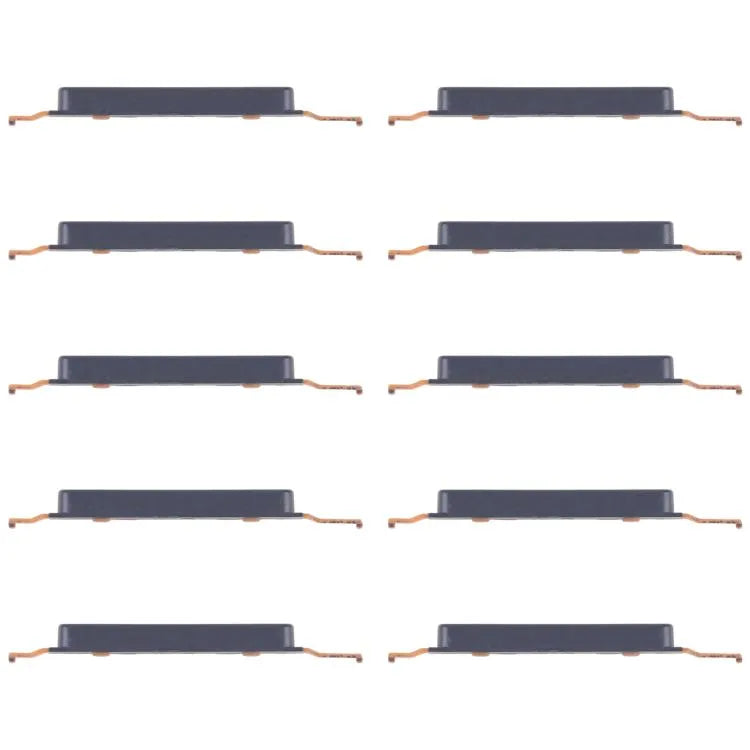 Set 10 stuks volumeknop in zwart voor Samsung Galaxy M16 SM-M166P